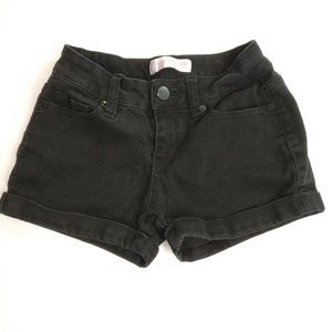 Black Short Jean Shorts Junior Size 5
